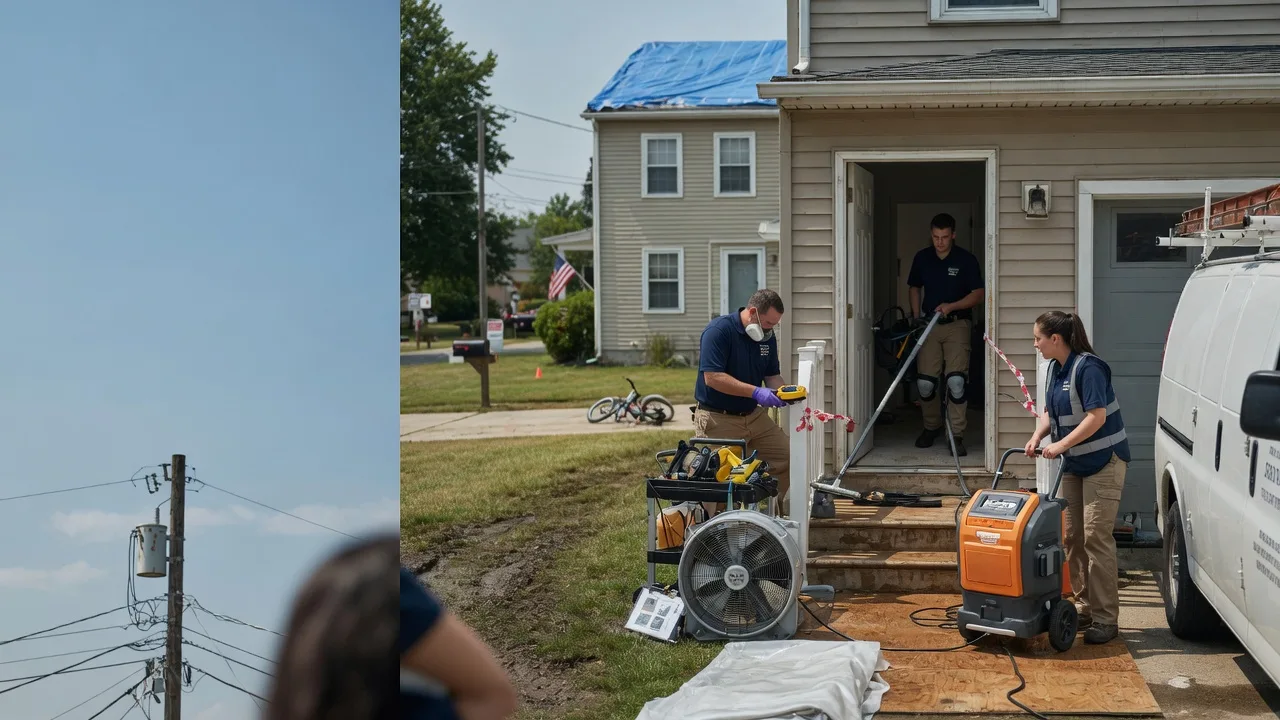 Water Damage Repair in West River, MD near me